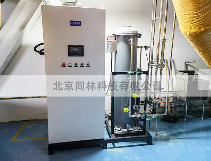 某生產疫苗企業臭氧發生器安裝現場